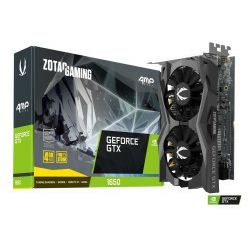 Zotac GeForce GTX1650 AMP 4GB GDDR6/128-bit , DVI/DP/HDMI (ZT-T16520J-10L)