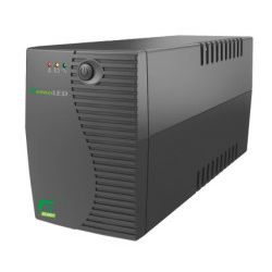 Elsist UPS NemoLED 120 1200VA/480W, Line-Interactive, 2×Schuko, 1×9Ah, 10min. autonomija