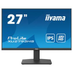 IIYAMA 27" ProLite XU2793HS-B5 1920×1080 IPS, 75Hz, 4ms, 300cd/m2, HDMI/DP, HDCP, zvučnici, crni