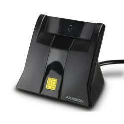 Axagon CRE-SM4N čitač Smart kartica, USB