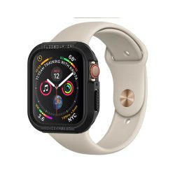 Spigen Rugged Armor, zaštitna maska za Apple pametni sat, crna - Apple Watch 8/7 (45mm)/SE 2022/6/SE/5/4 (44mm)