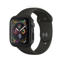 Spigen Thin Fit, zaštitna maska za Apple pametni sat, crna - Apple Watch SE 2022/6/SE/5/4 