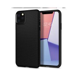 Spigen Liquid Air, zaštitna maska za telefon, crna - iPhone 11 Pro