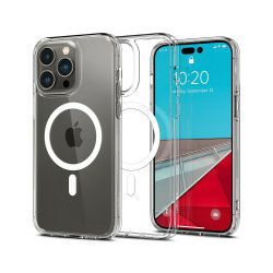 Spigen Ultra Hybrid MagSafe, zaštitna maska za telefon, bijela - iPhone 14 Pro Max