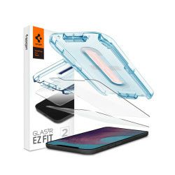 Spigen Glas tR EZ Fit, zaštitno staklo za ekran telefona, 2 kom + okvir za instalaciju - iPhone 12 Pro Max