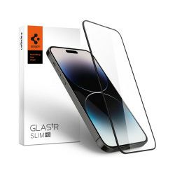 Spigen tR Slim HD, zaštitno staklo za ekran telefona, crno - iPhone 14 Pro