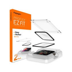 Spigen Pro Flex EZ Fit 2 Pack, zaštitno staklo za Apple pametni sat - Apple Watch SE 2022/6/SE/5/4 (40 mm), (AFL01219)