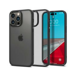 Spigen Ultra Hybrid, zaštitna maska za telefon, crna - iPhone 14 Pro