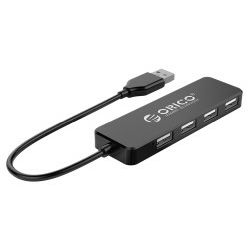 Orico 4-portni USB2.0 hub, crni (ORICO-FL01)