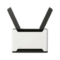 Mikrotik Chateau LTE18 ax kit, 1.8GHz CPU, 1GB RAM, 1×2.5 G-LAN, 4×G-LAN, 2.4Ghz/5Ghz, 802.11ax, LTE CAT18 modem, microSIM, USB, PSU, tower kućište, RouterOS L4