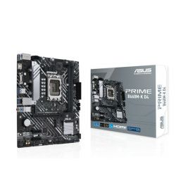 ASUS PRIME B660M-K D4,  S.1700, DDR4/5333MHz(OC), PCIe 4.0,G-LAN, D-Sub/ HDMI, mATX  