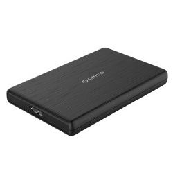 Orico vanjsko kućište 2.5" SATA HDD/SSD, do 9.5 mm, tool free, USB3.0 Micro B (SATA3 podržano) , (ORICO-2189U3-BK-EP-A) 