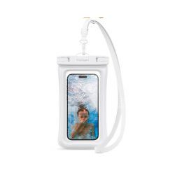 Spigen A610 Vodootporna, plutajuća torbica za telefon, bijela (ACS06010)