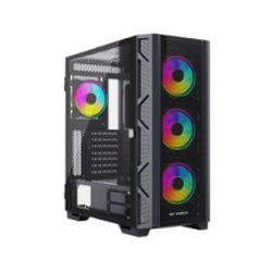 Bit Force GIANT ARGB-TM4 Gaming E-ATX, Full-Tower kućište bez napajanja, crno