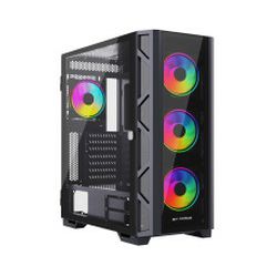 Bit Force GIANT ARGB-TG4 Gaming E-ATX, Full-Tower kućište bez napajanja, crno