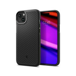 Spigen Core Armor, zaštitna maska za telefon, mat crna - iPhone 15 (ACS06479)