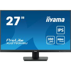 IIYAMA 27" XU2793HSU-B6 1920×1080 IPS, 100Hz, 4ms, 250cd/m2, HDMI/DP, 2×USB2.0, zvučnici, crni