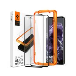 Spigen Glass tR AlignMaster2 pack, zaštitno staklo za ekran telefona 2 kom - Google Pixel 8 (AGL07396)