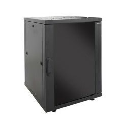 Canovate 19" 16U 600x600x878 INORAX ECO podni ormar, crni (CSN-U-9-1666F)