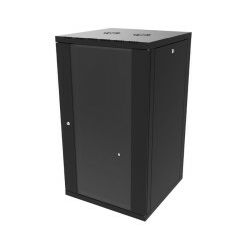 Canovate 19" 21U 600x600x1022 SINGLE zidni ormar s bočnim stranama koje se mogu otvoriti izvana, crni (WS3O-9-2166F)