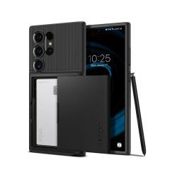 Spigen Slim Armor CS, black zaštitna maska za telefon - Samsung Galaxy S24 Ultra (ACS07306)