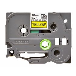 BROTHER TZES641 18mm BLACK ON YELLOW ADH TZES641