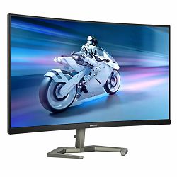 Philips 32" 32M1C5200W/00 FHD (1920x1080) VA 16:9 curved, Swivel, 240Hz,  300 cd/m2,  3500:1, 0,5ms, HDMIx2, DP, 