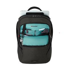 Wenger ruksak MX Light za prijenosnike do 16", 21 L, crni