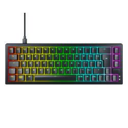 Cherry XTRFY K5V2 compact 65% mehanička tipkovnica, MX red, USB, crna