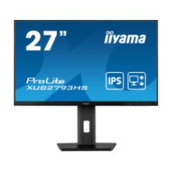IIYAMA 27" XUB2793HS-B7 FHD (1920x1080) IPS, Pivot, 100Hz, 1ms, 16:9, 300 cd/m2, 1000:1, HDMI/DP, zvučnici, crni