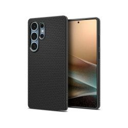 Spigen Liquid Air, matte black - Samsung Galaxy S25 Ultra (ACS08953)