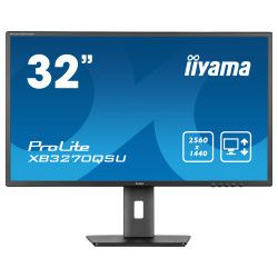IIYAMA 32"  XB3270QSU-B1 QHD (2560x1440) IPS, pivot, 100Hz, 16:9, 3ms, 250cd/m2, 1200:1, 1xHDMI/DP, 3xUSB, zvučnici, crni