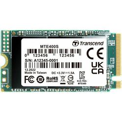 Transcend 2TB SSD M.2 2242 MTE400S PCIe Gen3×4  (TS2TMTE400S) - bez ambalaže
