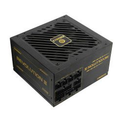 Enermax 850W Revolution III, ATX 3.1, 80+ GOLD, modularno, 3×PCIe, 9×SATA, 24-pina, 120mm ventilator