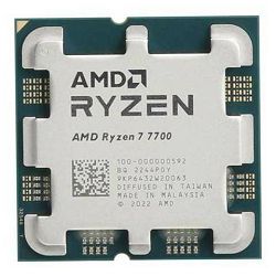 AMD Ryzen 7 7700 - 3.80/5.30GHz (8 Cores) Socket AM5, 40MB cache, Radeon Graphics, bez hladnjaka, tray