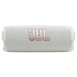 JBL Flip 7 prijenosni zvučnik BT5.4, vodootporan IP68 do 16h slušanja, AI Sound Boost, 45W, Auracast, bijeli