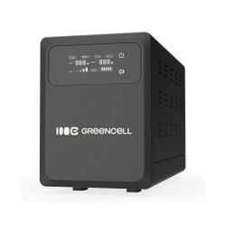 Green Cell UPS (UPSLPPC1000) 1500VA/1000W, Pure Sinusoid, Line Interactive AVR, LCD