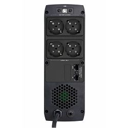Fortron Source UPS ST 850 Tower 850VA/510W, Line-interactive, HID, RJ45, SCHUKO*4, with hot swappable battery design, 12V9Ah x 1 pcs