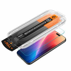 Spigen Glass tR EZ Fit HD Transparency 1 Pack, zaštitno staklo za ekran telefona 1 kom - iPhone 17/16 Pro/17 (AGL10098)