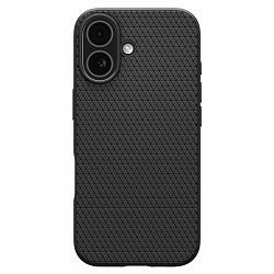 Spigen Liquid Air, matte black - iPhone 17