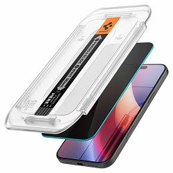 Spigen Glass tR EZ Fit (Privacy) 2 Pack, zaštitno staklo za ekran telefona 2 kom - iPhone 17/16 Pro/17 (AGL07929)