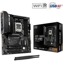 ASRock X870 PRO-A WIFI, S.AM5, 4x DDR5/8000(OC), PCIe 5.0, 2.5 G-LAN, HDMI, USB 4, WiFi, ATX