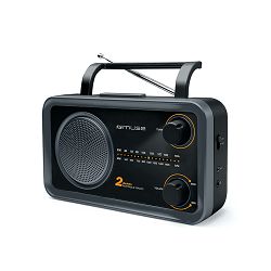 Radio FM uređaj MUSE M-06DS, crni  M-06DS