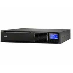 Fortron Source UPS Champ Rack - IEC 3000VA/2700W, On-line double conversion, USB, RS-232, IEC C13x6, 6×9Ah, LCD
