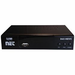 TV tuner NET NET 265 HEVC, Prijemnik zemaljski, DVB-T2 H.265 HEVC , display, SCART HDMI NET 265 HEVC