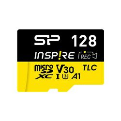 SILICON POWER Memory card microSDXC Inspire 128GB UHS-IU3 A1 V30 4K TLC