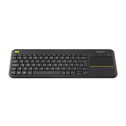 Logitech K400 Plus bežična tipkovnica+touchpad, USB, crna (920-007145)