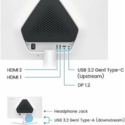 BenQ 27" EX271 FHD (1920x1080) IPS 16:9, 180Hz, 1000:1, 400 cd/m2, 1ms, HDMIx2, DP, USB-C, USB-Ax2, speaker, bijeli