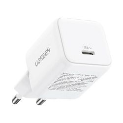 UGREEN kućni punjač 30W, USB C, GaN, bijeli