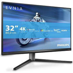 Philips 32" 32M2N6800M/00 4K UHD (3840x2160) IPS Mini LED 16:9, Pivot,1250 nits, 144 Hz, 1000:1, 1 ms, HDMIx2, DP, USB-Ax3, USB-B, HDR1000